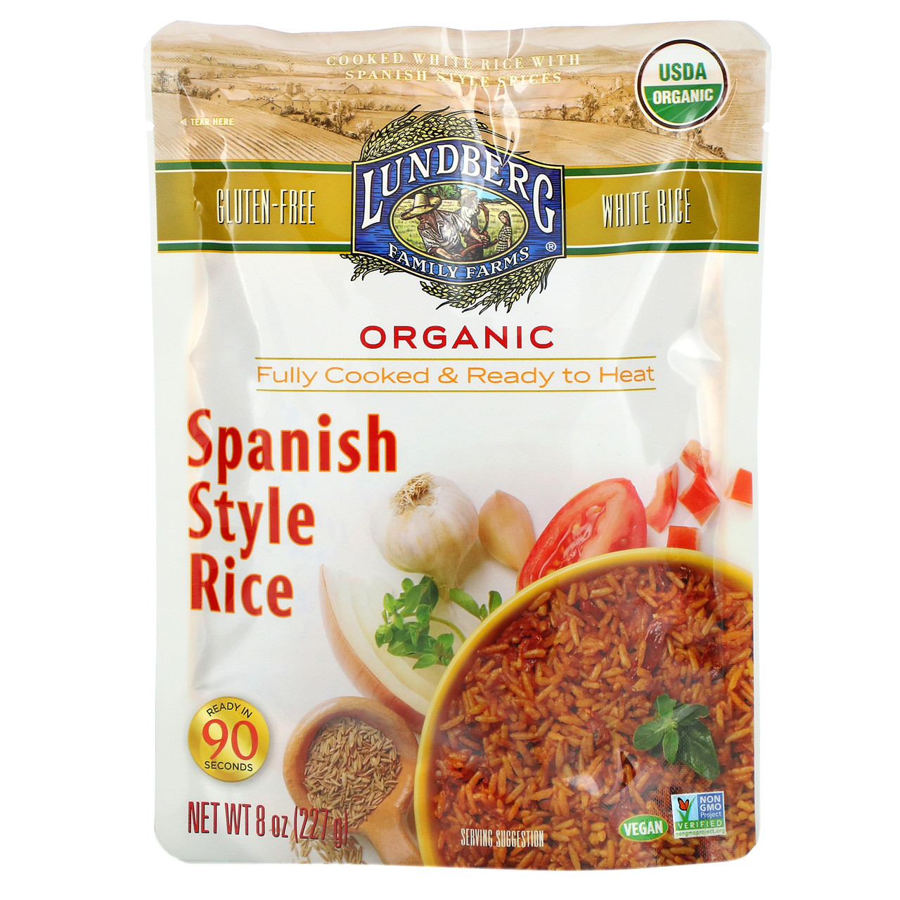 OG2 LUND RICE SPANSH RTE ( 6 X 8 OZ )