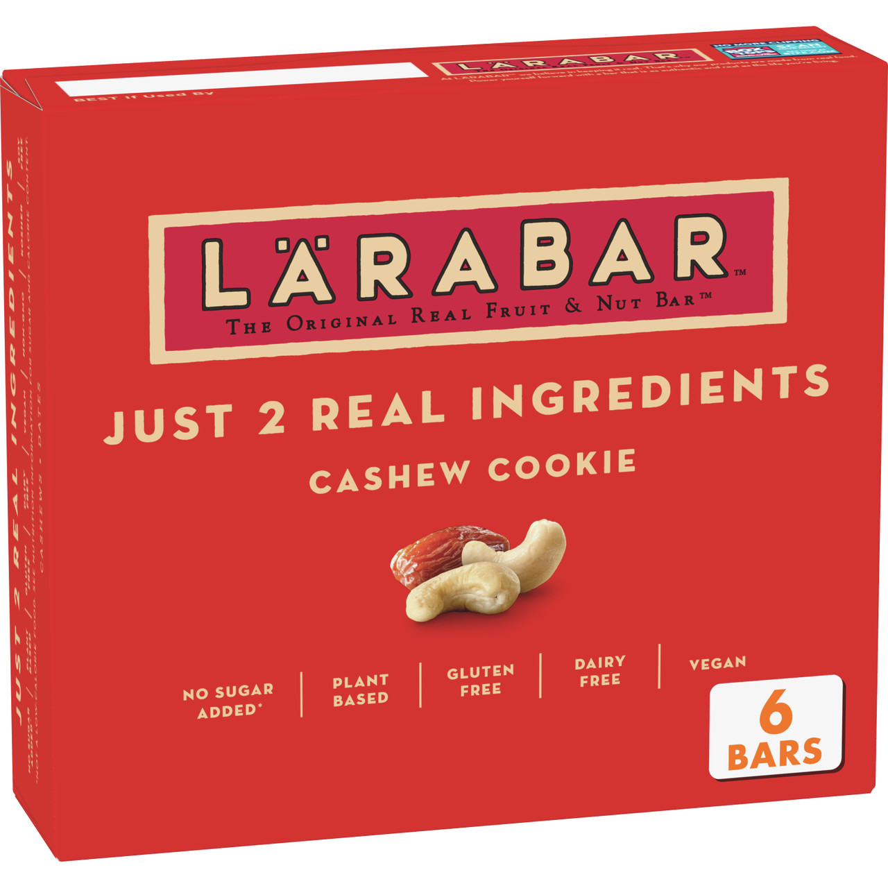 LARA CASHEW COOKIE BAR ( 8 X 6 PK )