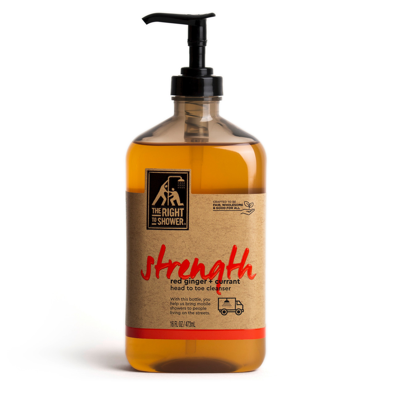 RTSHWR STRGTH BWSH GER ( 1 X 16 OZ )