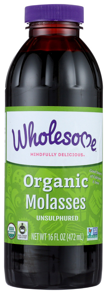Wholesome Sweeteners Blackstrap Molasses (12x16 Oz)