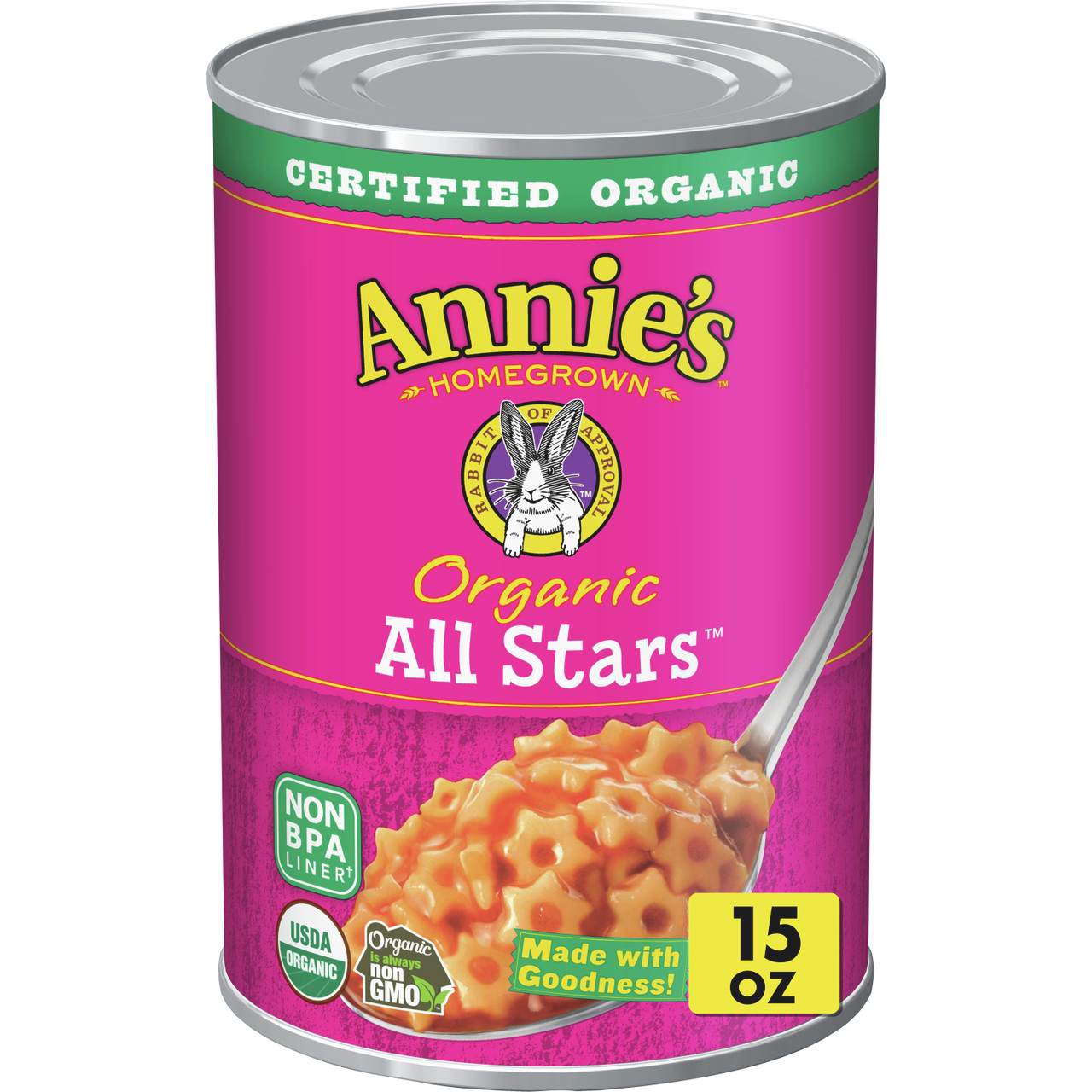Annie's All Stars With Tomato & Cheese (12x15 Oz)