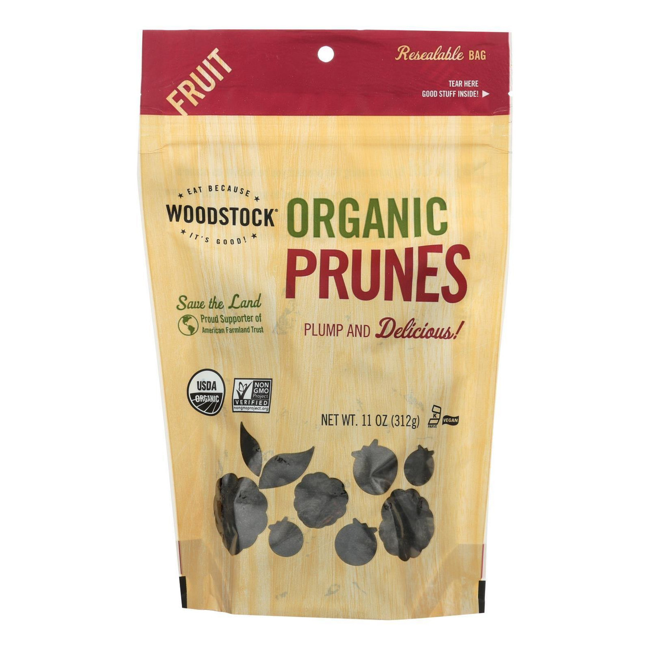OG2 WOOD CA PTD PRUNES ( 8 X 11 OZ   )