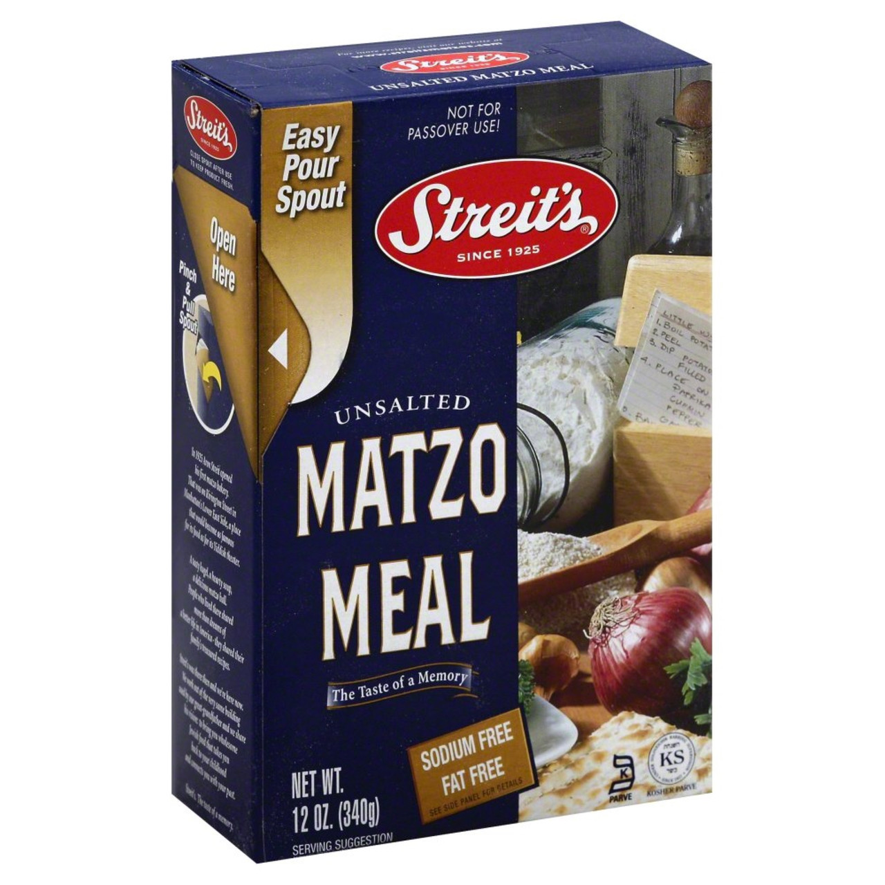 Streits Matzo Meal (18x12 Oz)
