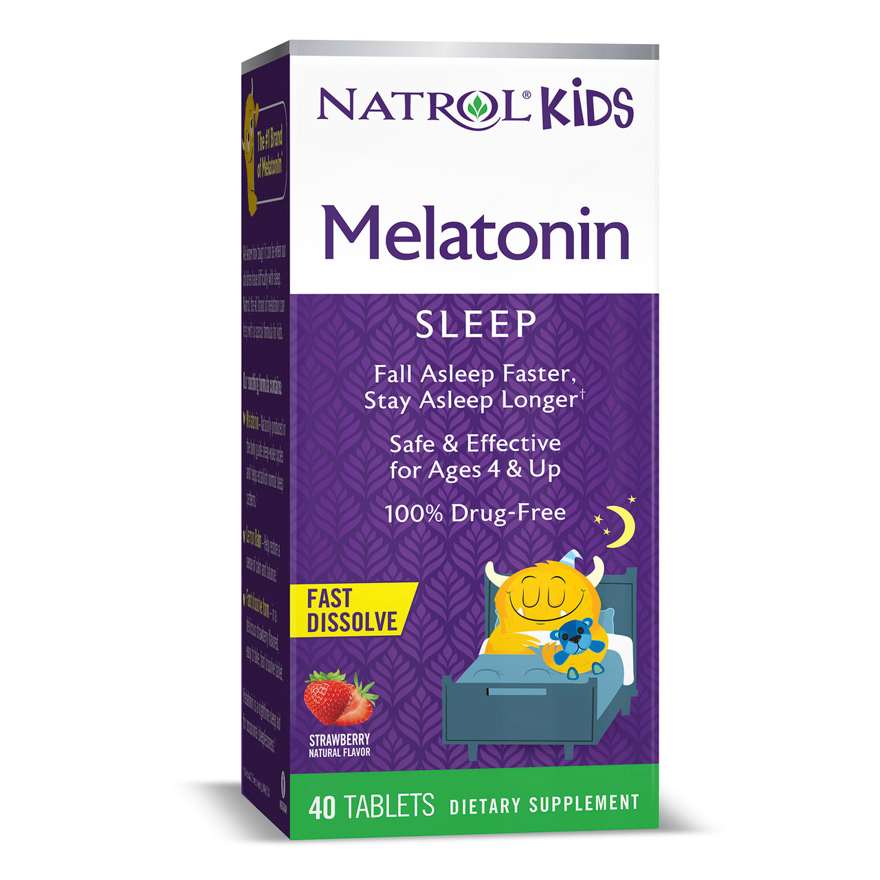 NTRL MELATONIN KID STRAW ( 1 X 40 TAB )