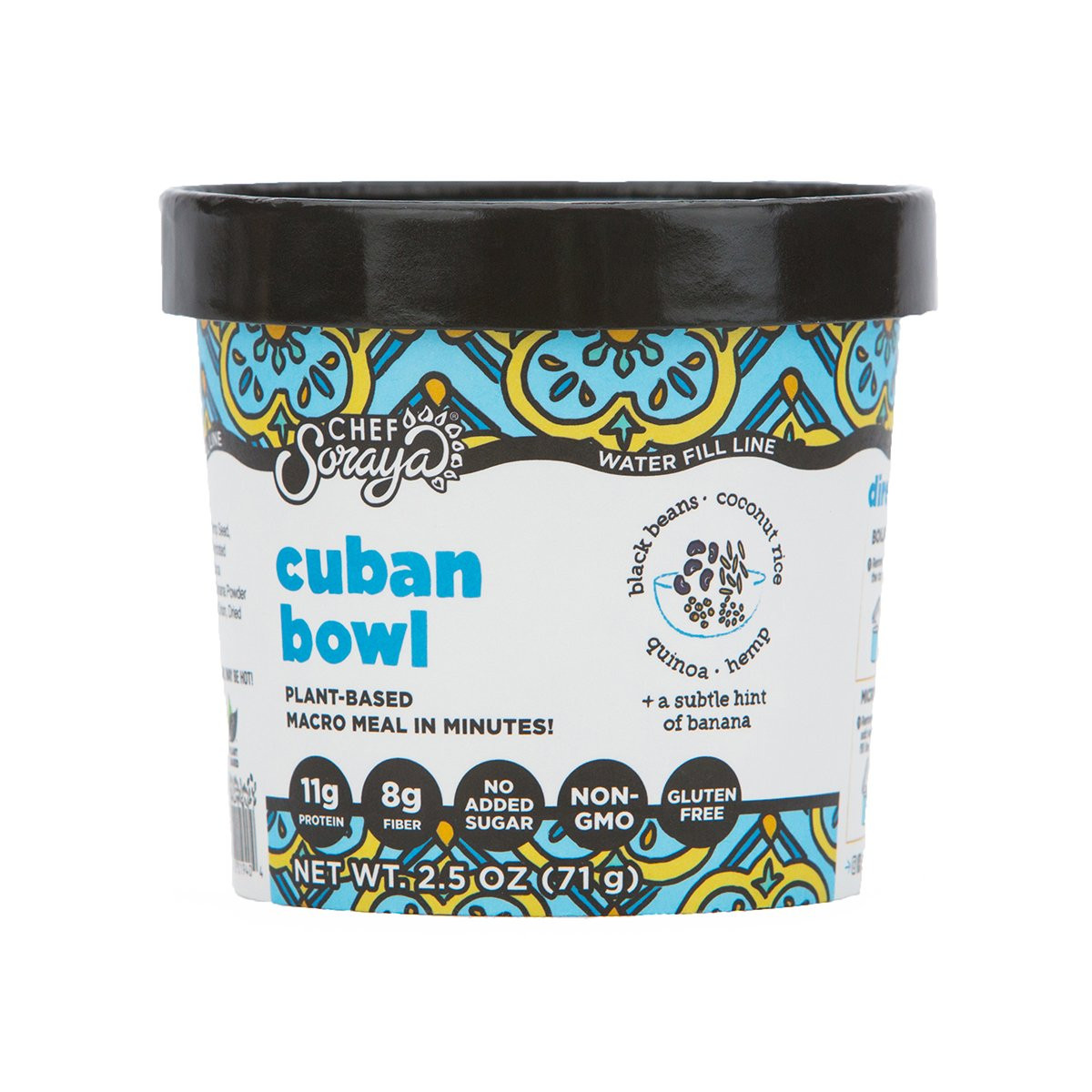 SORAYA CUBAN BLK BNS&RCE ( 6 X 2.5 OZ )