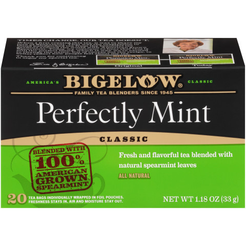 BIGELOW PERFECTLY MINT  ( 6 X 20 BAG  )