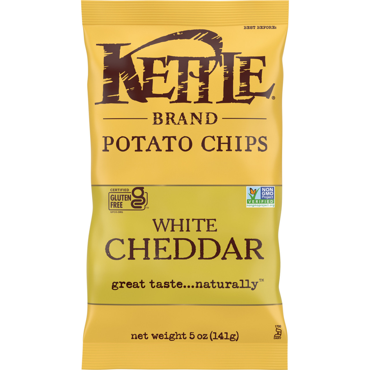 Kettle Chips Ny Cheddar Potato Chips (15x5 Oz)