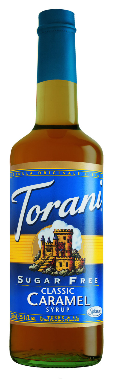 TORANI SF CARAMEL SYRUP ( 12 X 25.4 OZ )