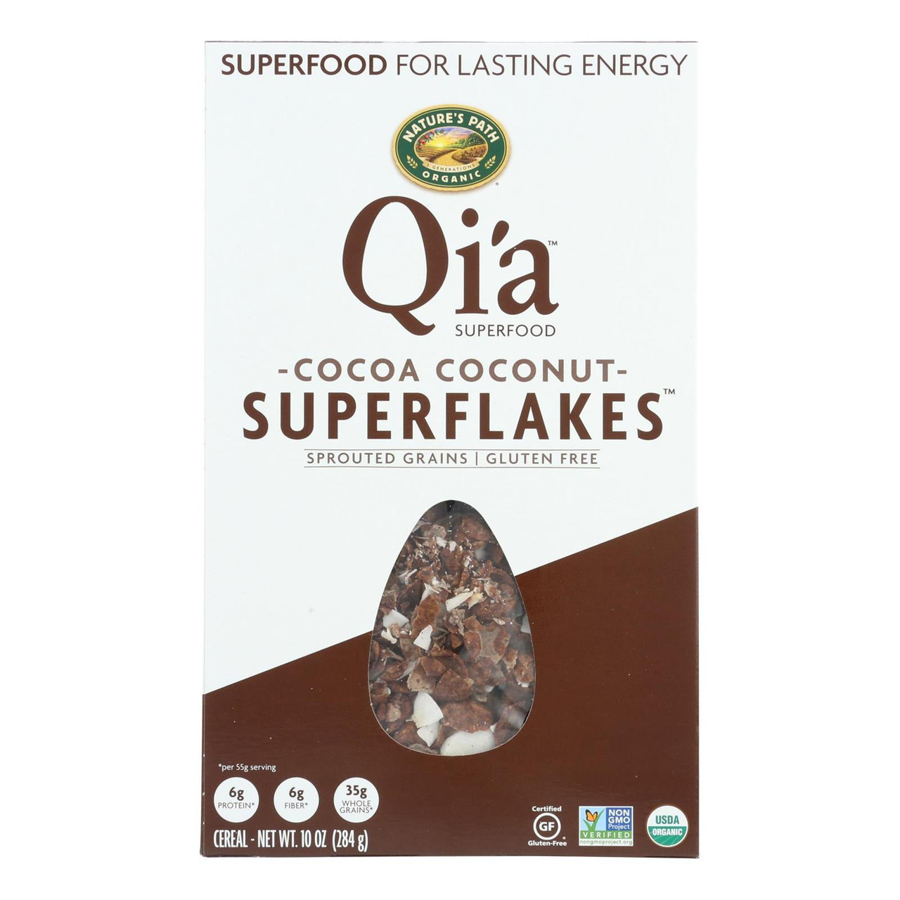 Nature's Path Qi'a Superflakes Cocoa Coconut (12x10 OZ)