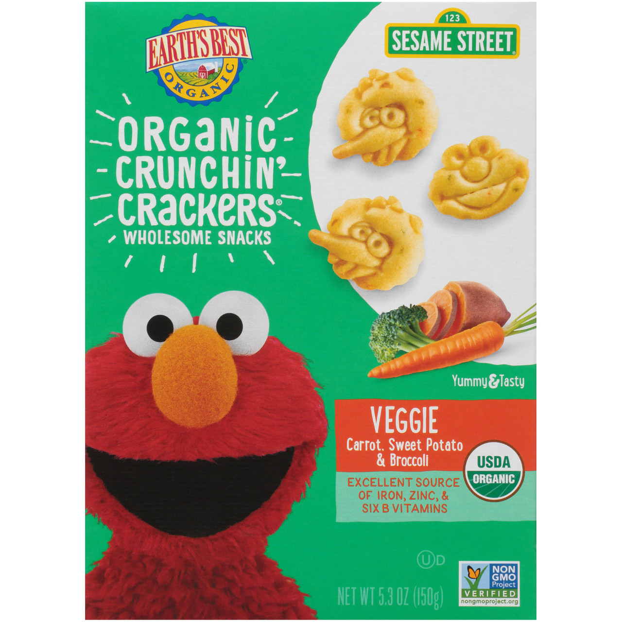 OG2 EB CRNCH CRKR VEGGIE ( 6 X 5.3 OZ )