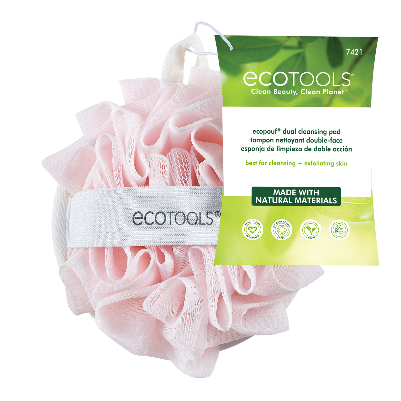 ECOTL LOOFAH CLNSNG PAD ( 4 X 1 CT )