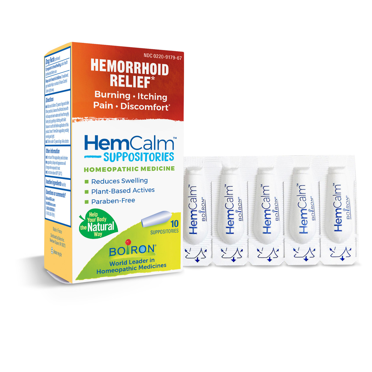 HEMCLM HEMCALM SUPPOSITO ( 1 X 10 CT )