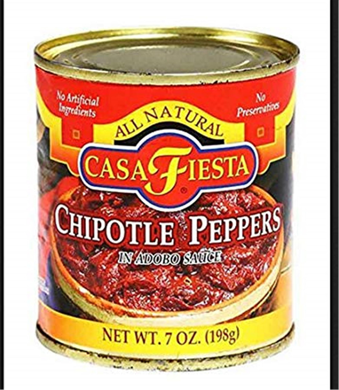 CASAFST CHIPOTLE PEPPERS ( 12 X 7.5 OZ )
