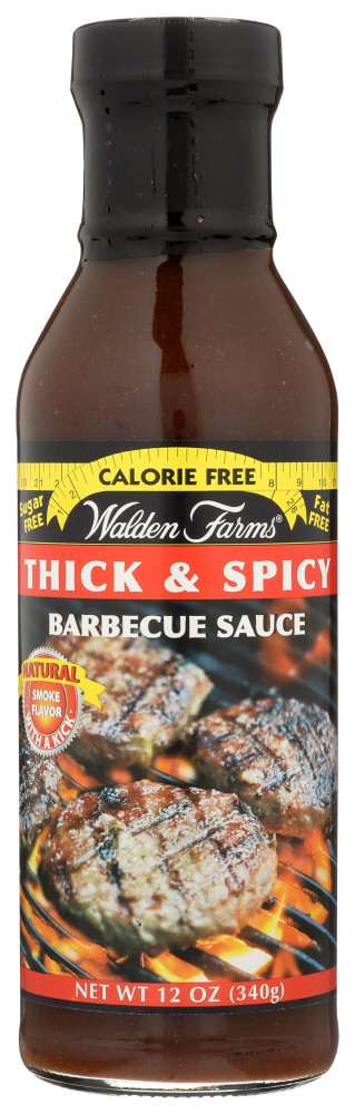 Walden Farms Calorie Free Thick 'n Spicy BBQ Sauce (6x12 Oz)