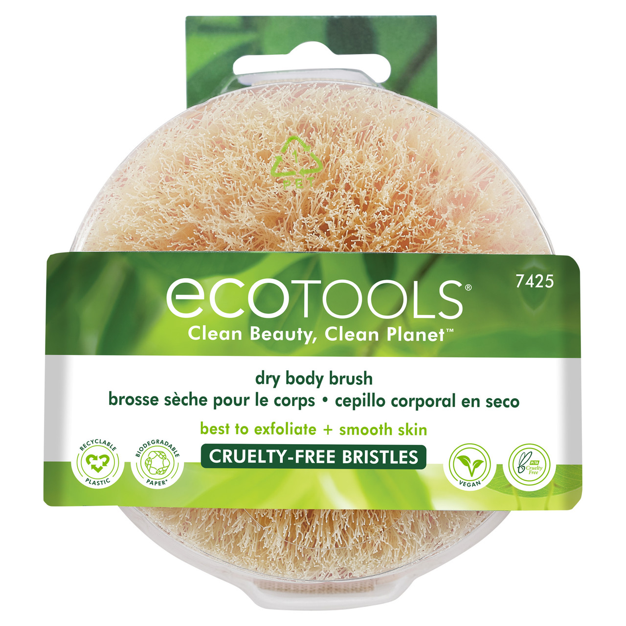 ECOTL DRY BODY BRUSH ( 3 X 1 EACH )