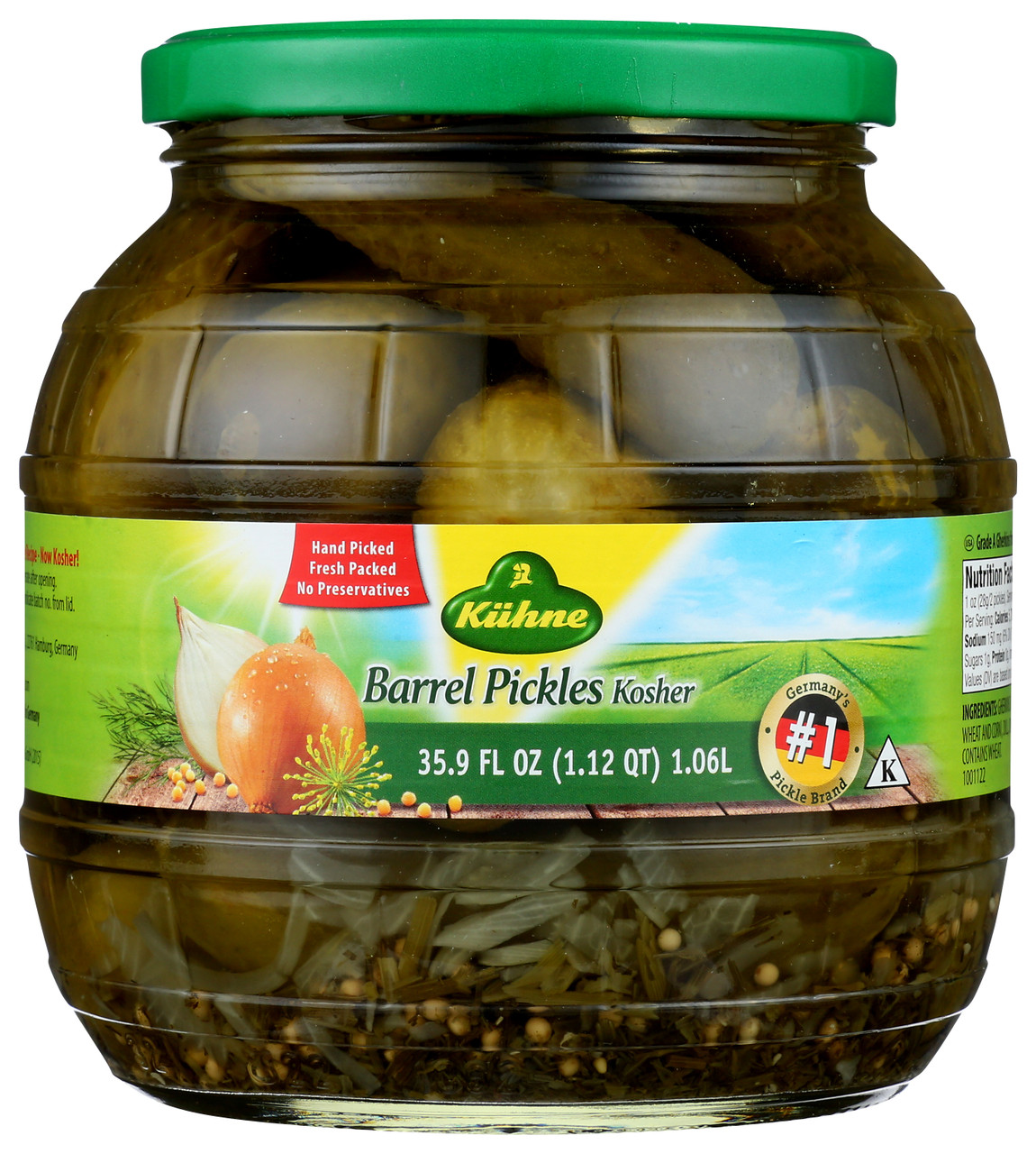 KUHNE BARREL PICKLES (6x34.20)