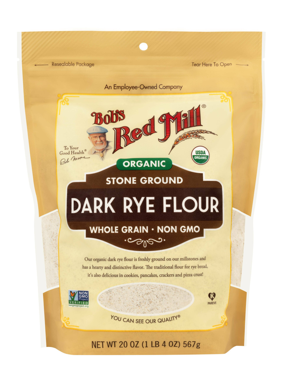 OG2 BOBS RYE DARK ( 4 X 20 OZ   )