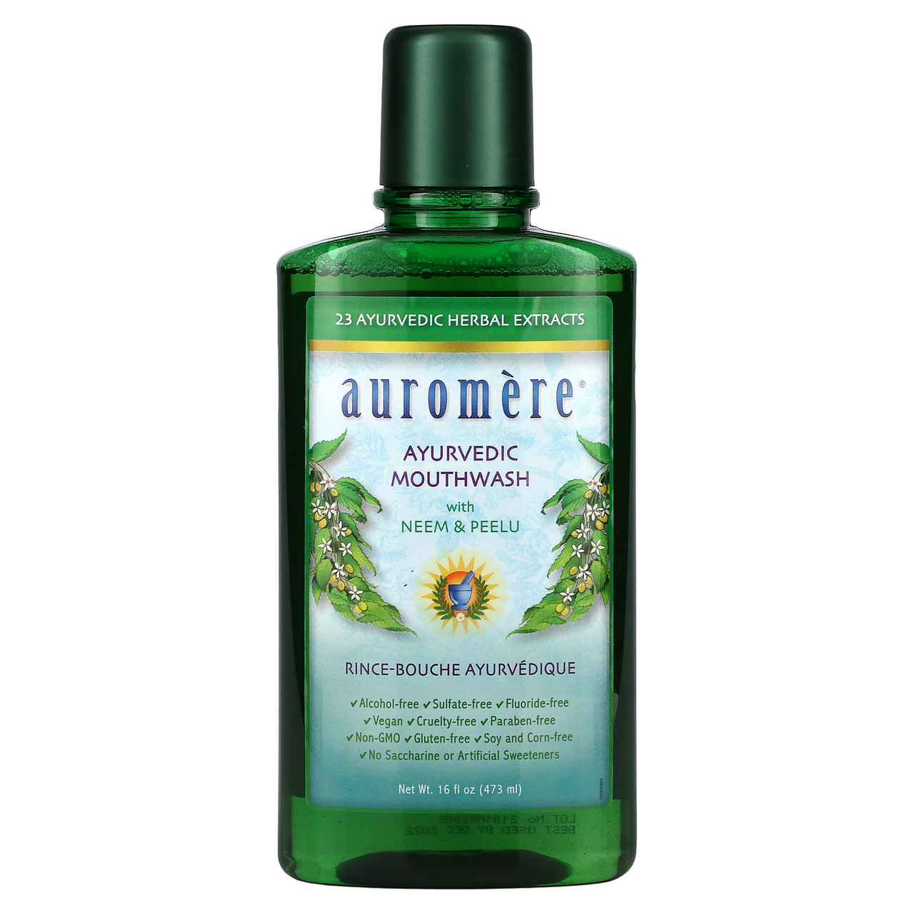 AUROMERE AYUR MOUTHWASH ( 1 X 16 OZ   )