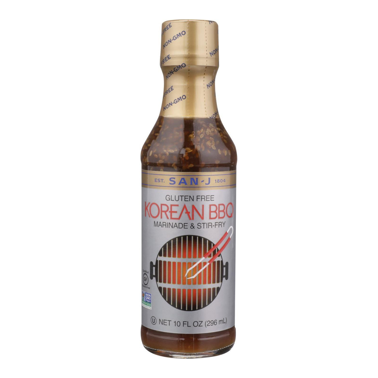 SAN J KOREAN BBQ SAUCE ( 6 X 10 OZ   )