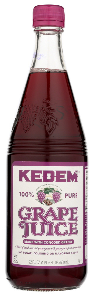 KEDEM GRAPE JCE CONCORD ( 12 X 22 OZ )