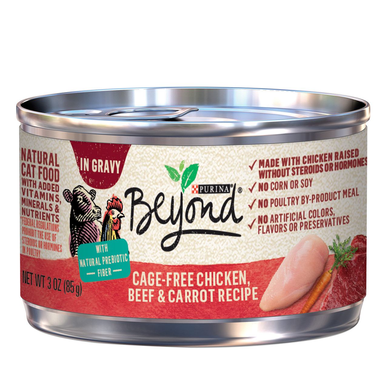 BEYOND CHKN/BEEF/CARROT ( 12 X 3 OZ )