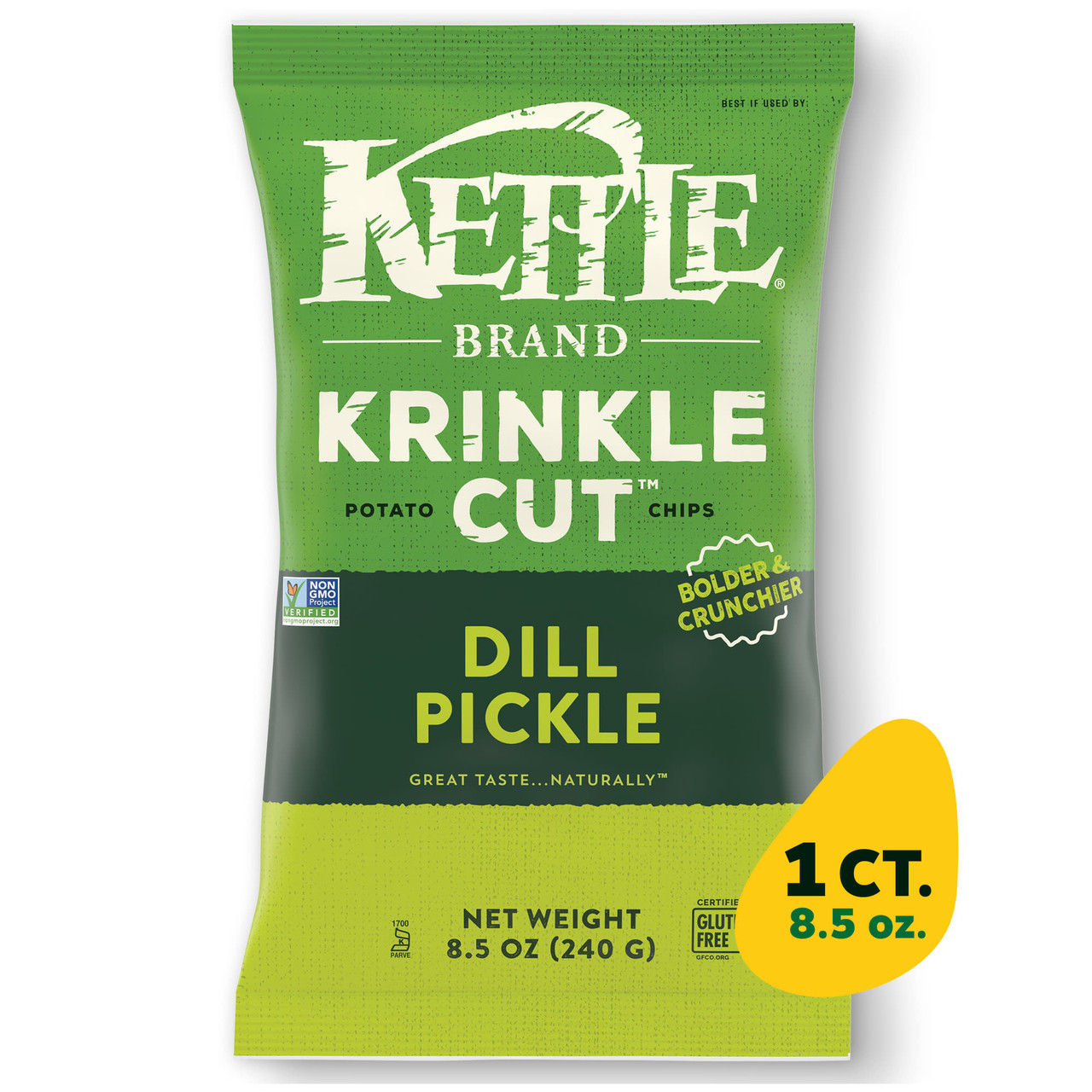 KETTLE DILL PICKLE KRNKL ( 12 X 8.5 OZ )