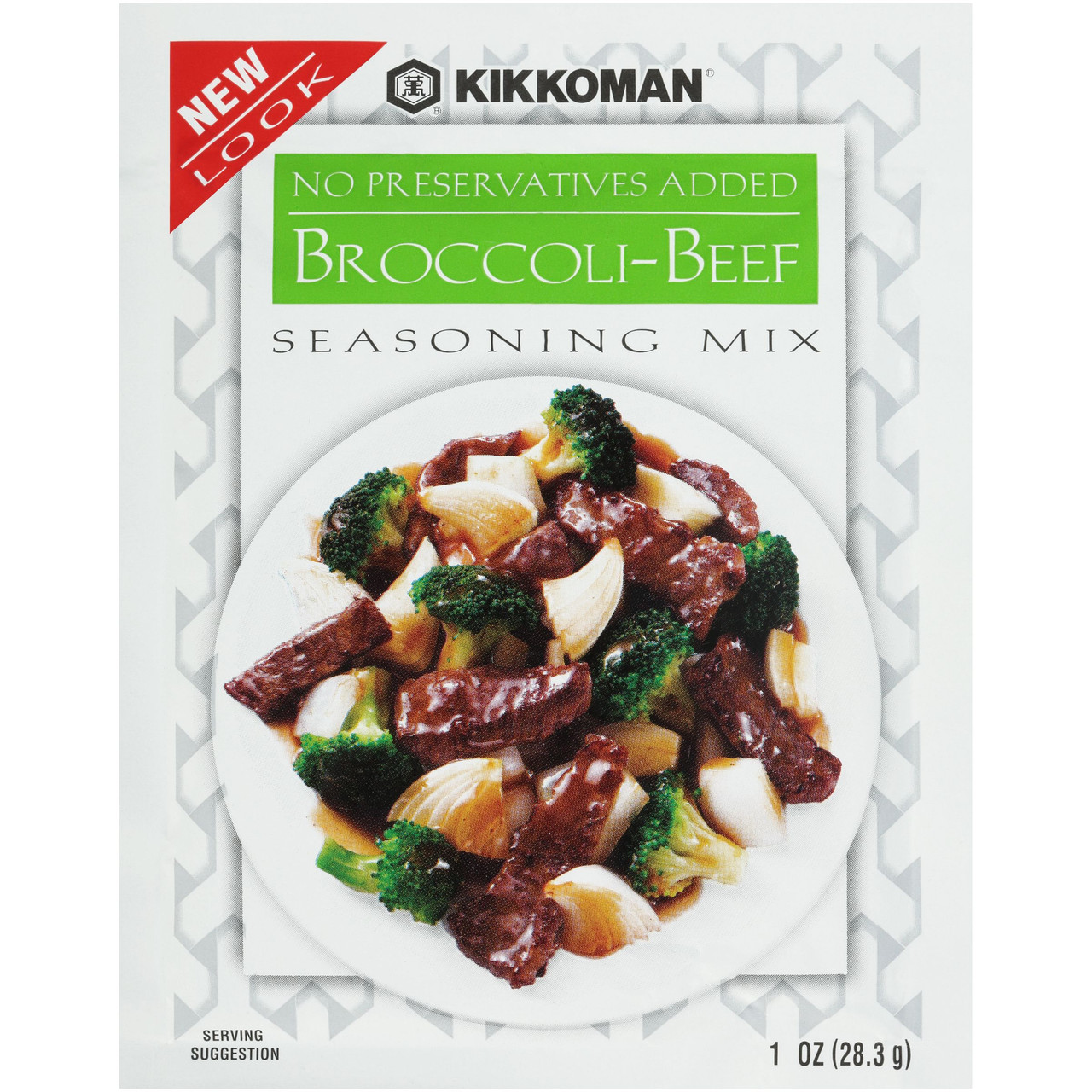 KIKKO BROC BEEF SEASN MX ( 12 X 1 OZ   )
