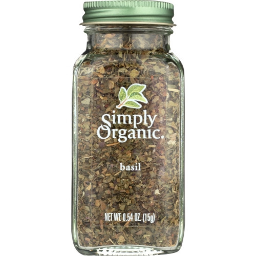 Simply Organic Basil (6x.54 Oz)