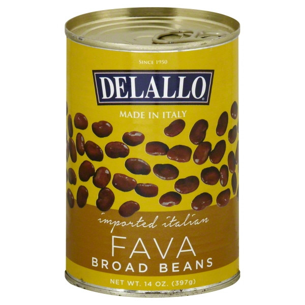 DELALLO FAVA BROAD BEANS ( 12 X 14 OZ )