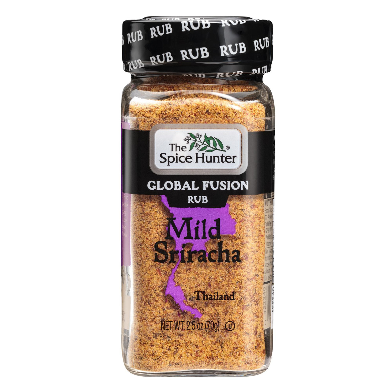 S.H. RUB MILD SRIRACHA ( 3 X 2.5 OZ )