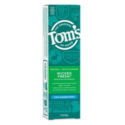 Tom's Of Maine Wicked Fresh! Peppermint Toothpaste (6x4.7 Oz)