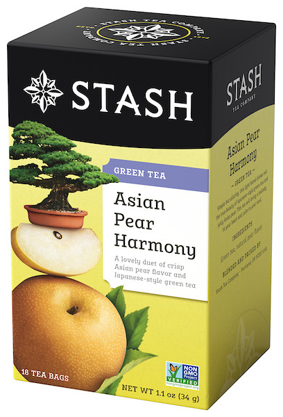 STASH GRN TEA ASIAN PEAR ( 6 X 18 BAG )