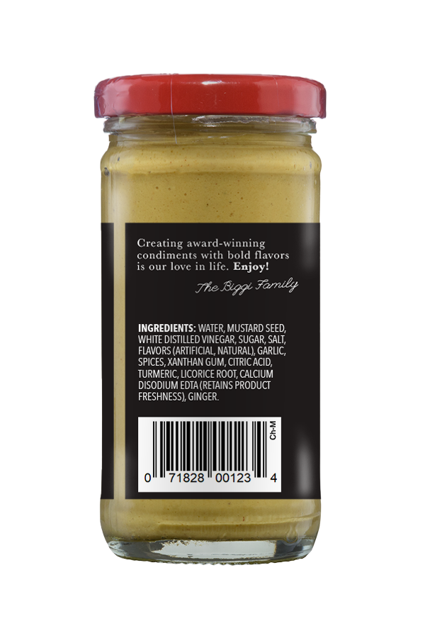 Beaver Chinese Hot Mustard (12x4Oz)