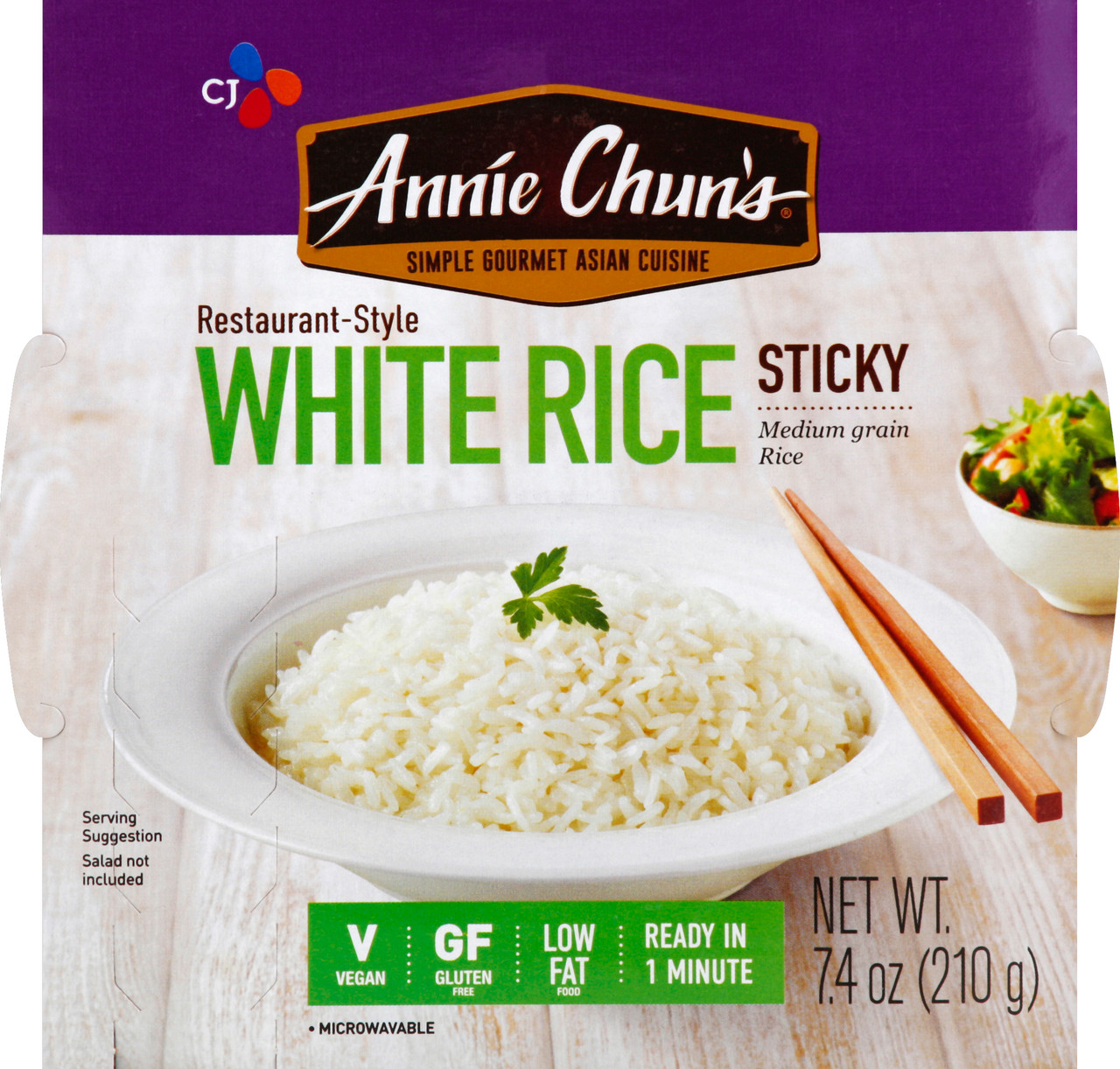 Annie Chun's Rice Express Sticky White Rice (6x7.4 Oz)