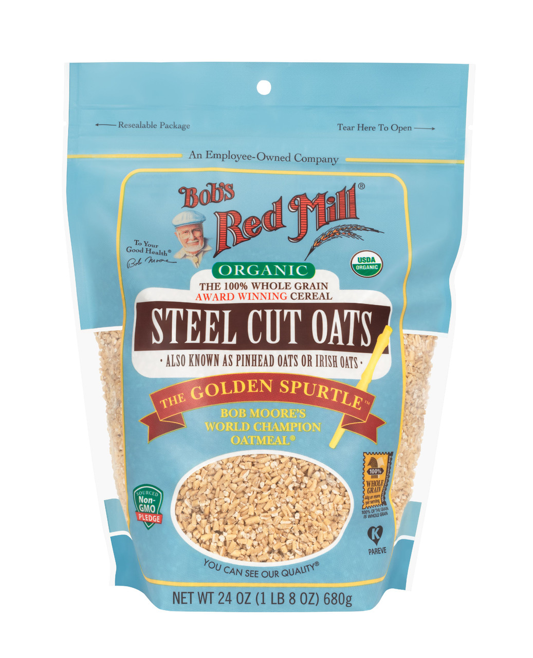 OG2 BOBS STEEL CUT OATS ( 4 X 24 OZ )