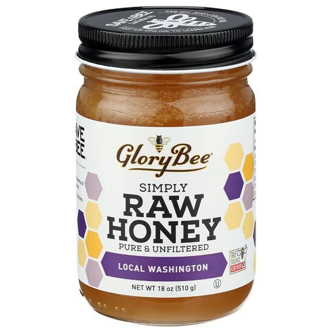 GLORYBEE WA RAW HONEY ( 6 X 18 OZ   )
