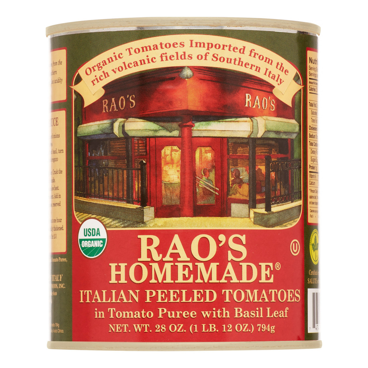 OG2 RAOS ITLN PLD TOMATO ( 12 X 28 OZ )