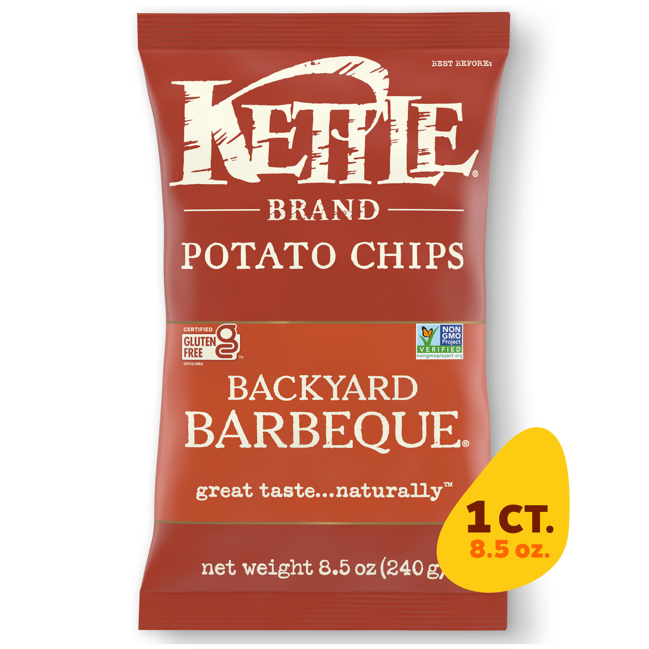 KETTLE CHIPS BACKYRD BBQ ( 12 X 8.5 OZ   )