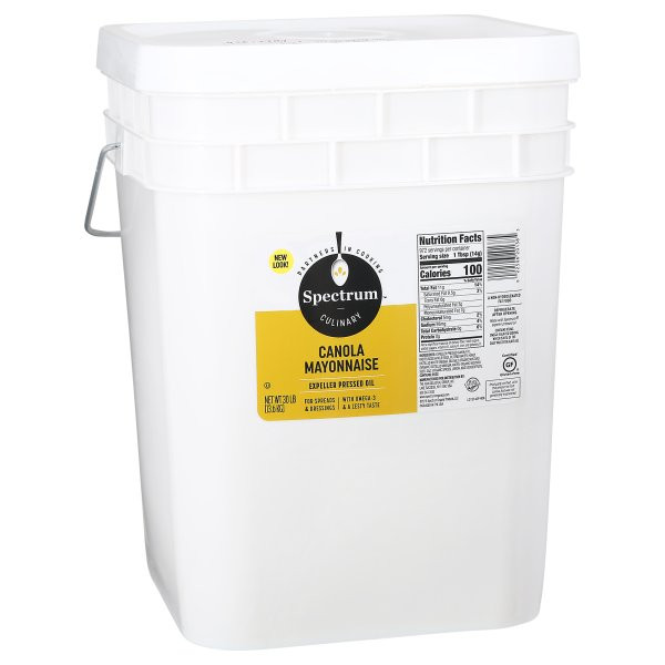 Spectrum Naturals Canola Mayonnaise (1x30lb)
