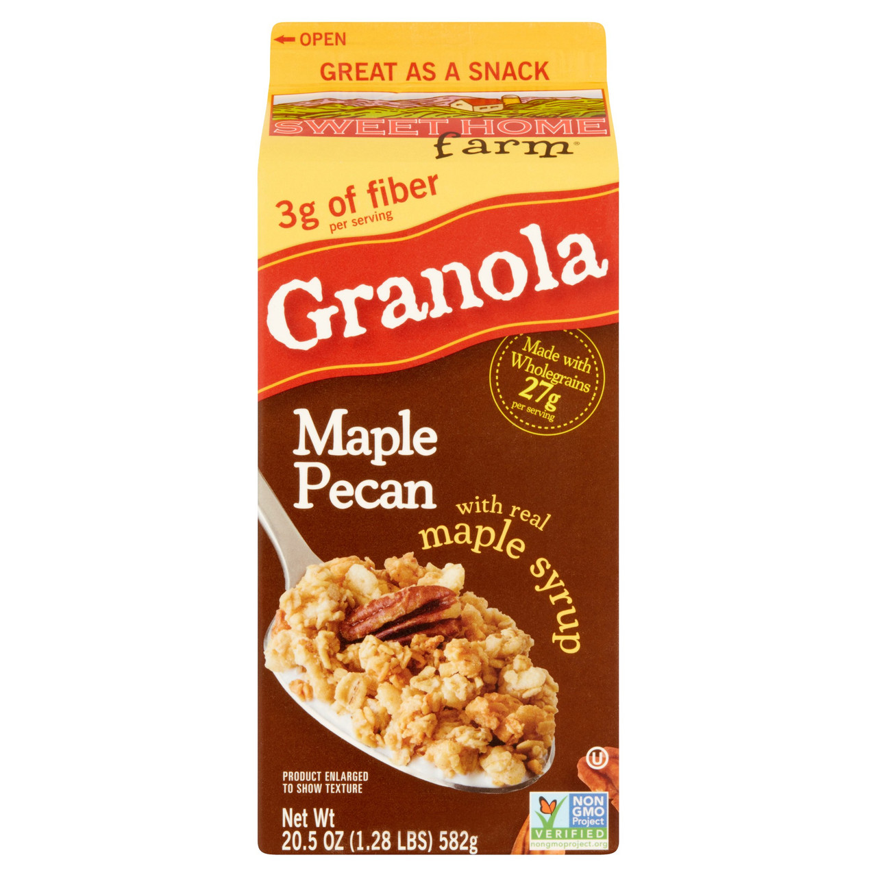 S.H.F. MAPLE PECAN GRAN ( 8 X 20.5 OZ )