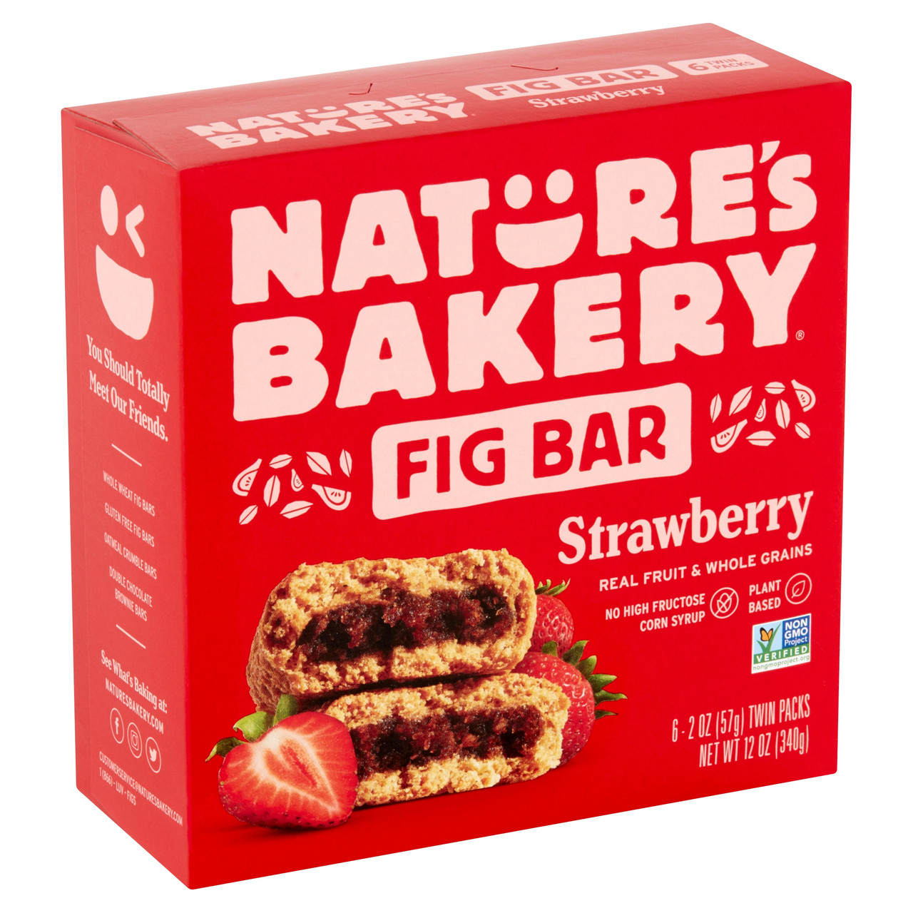 NAT BKRY FIG BAR STRAW ( 6 X 6 PACK )