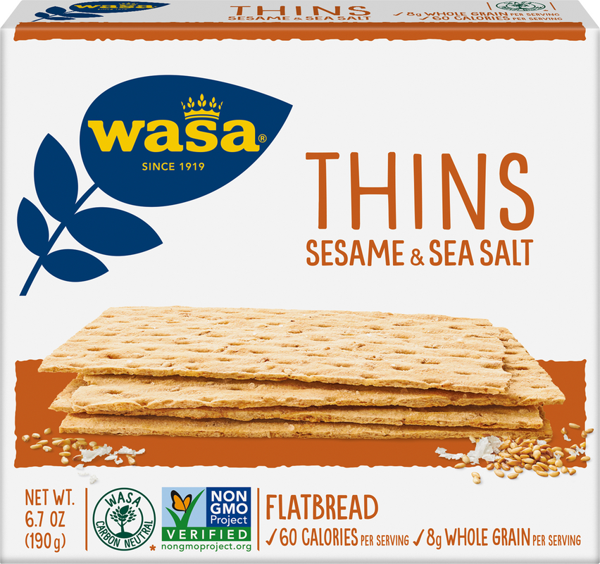 WASA SESAME SSALT THINS ( 10 X 6.7 OZ )
