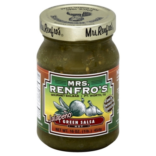 Mrs. Renfro's Green Hot Jalape??o Salsa (6x16Oz)