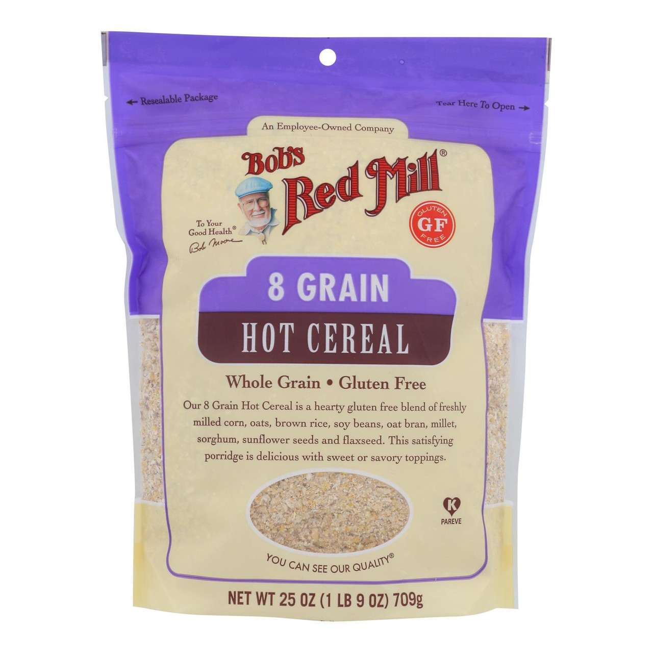 BOBS 8 GRAIN GF CEREAL ( 4 X 25 OZ )
