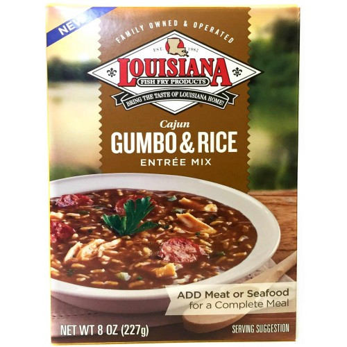 Louisiana Cajun Gumbo & Rice Entr??e Mix (12x8 OZ)