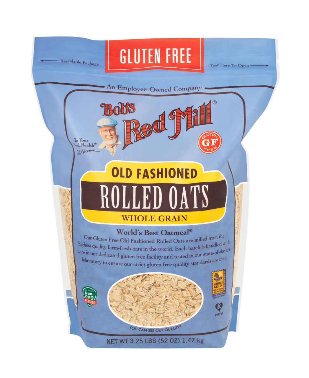 BOBS OLD FASH ROLLED OAT ( 4 X 52 OZ )