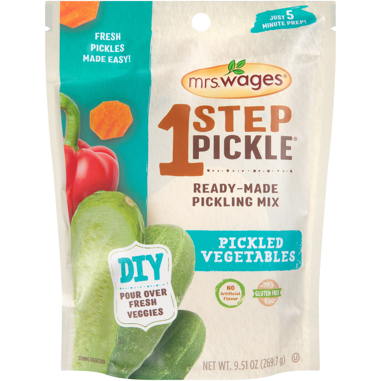 MRS WAGES 1STP PKL VEGTB ( 6 X 9.51 OZ )
