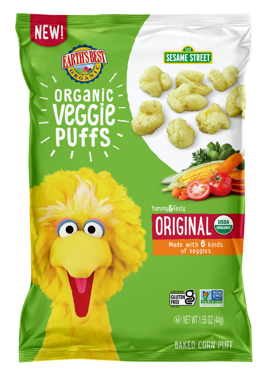 OG2 EB ORIG VEGGIE PUFFS ( 4 X 1.55 OZ   )