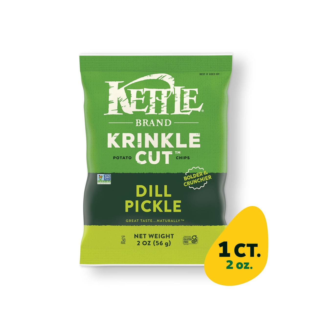 KETTLE CHIPS DILL PICKLE ( 24 X 2 OZ )