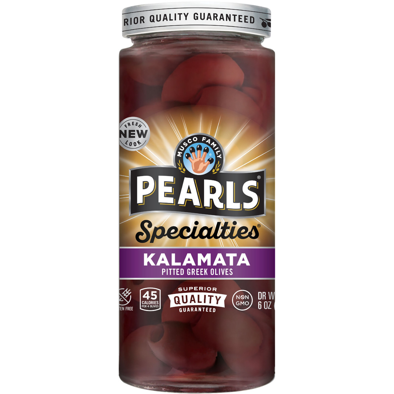 PEARLS PTD KLMTA GRK OLV ( 6 X 6 OZ )